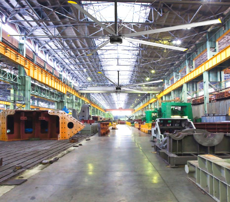 工業大吊扇設備的降溫效果取決于哪些因素